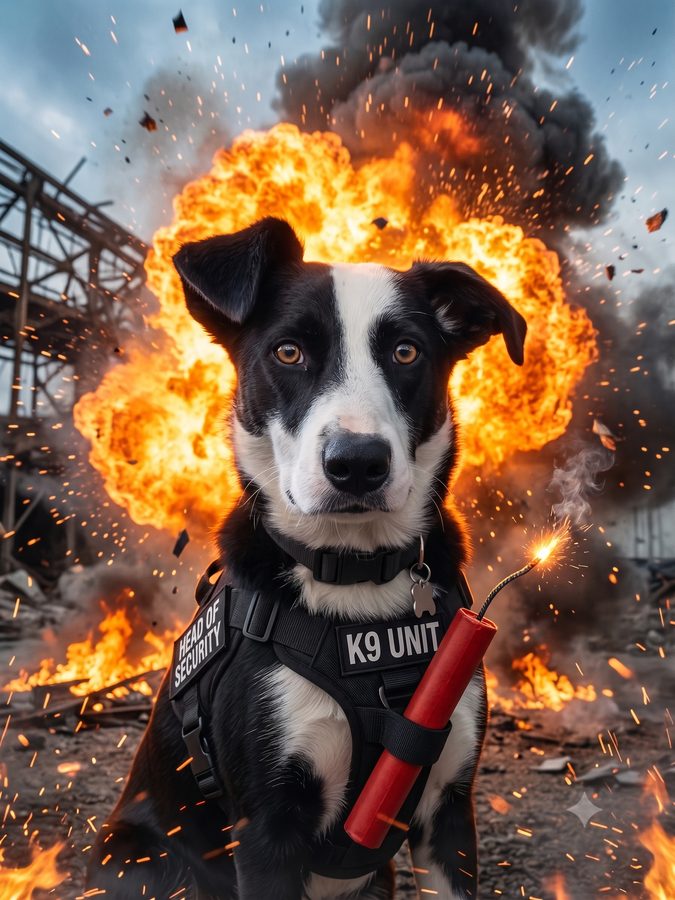 Luna, head of security